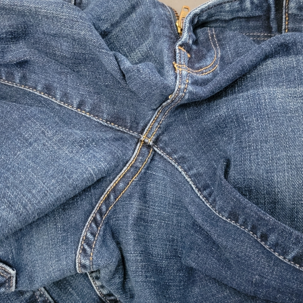 Frame Wriley 139021 Stretchy Le Skinny De Jeanne Distressed Jeans 25 - Picture 7 of 12